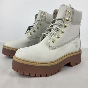 NEW Timberland Stone Street 6 Inch Waterproof Platform Boot Size 7